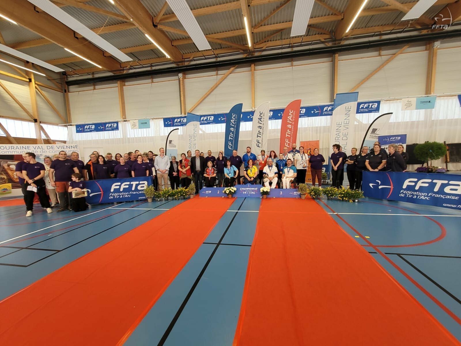 Championnats de France Para-Tir à l’Arc – 18 m (Richelieu) : bilan BFC